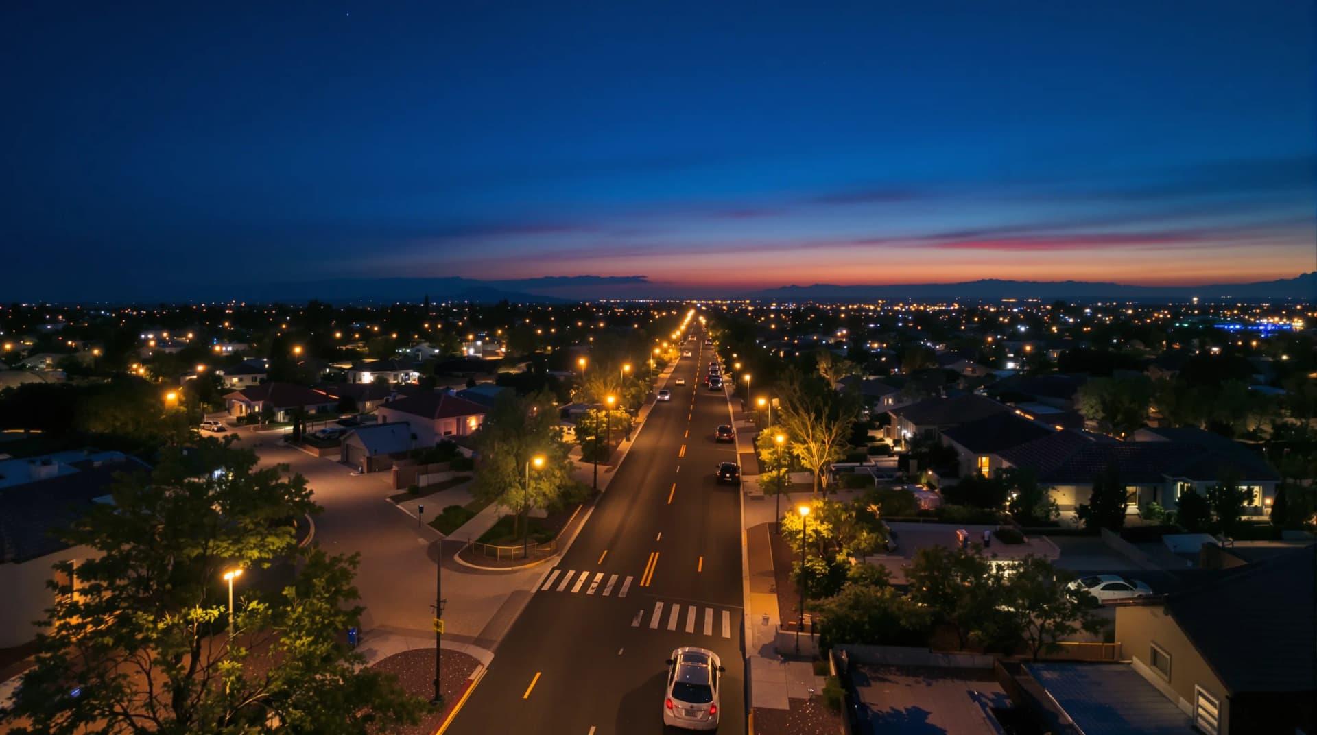 Aerial view of Phoenix, AZ — we buy houses in any condition
